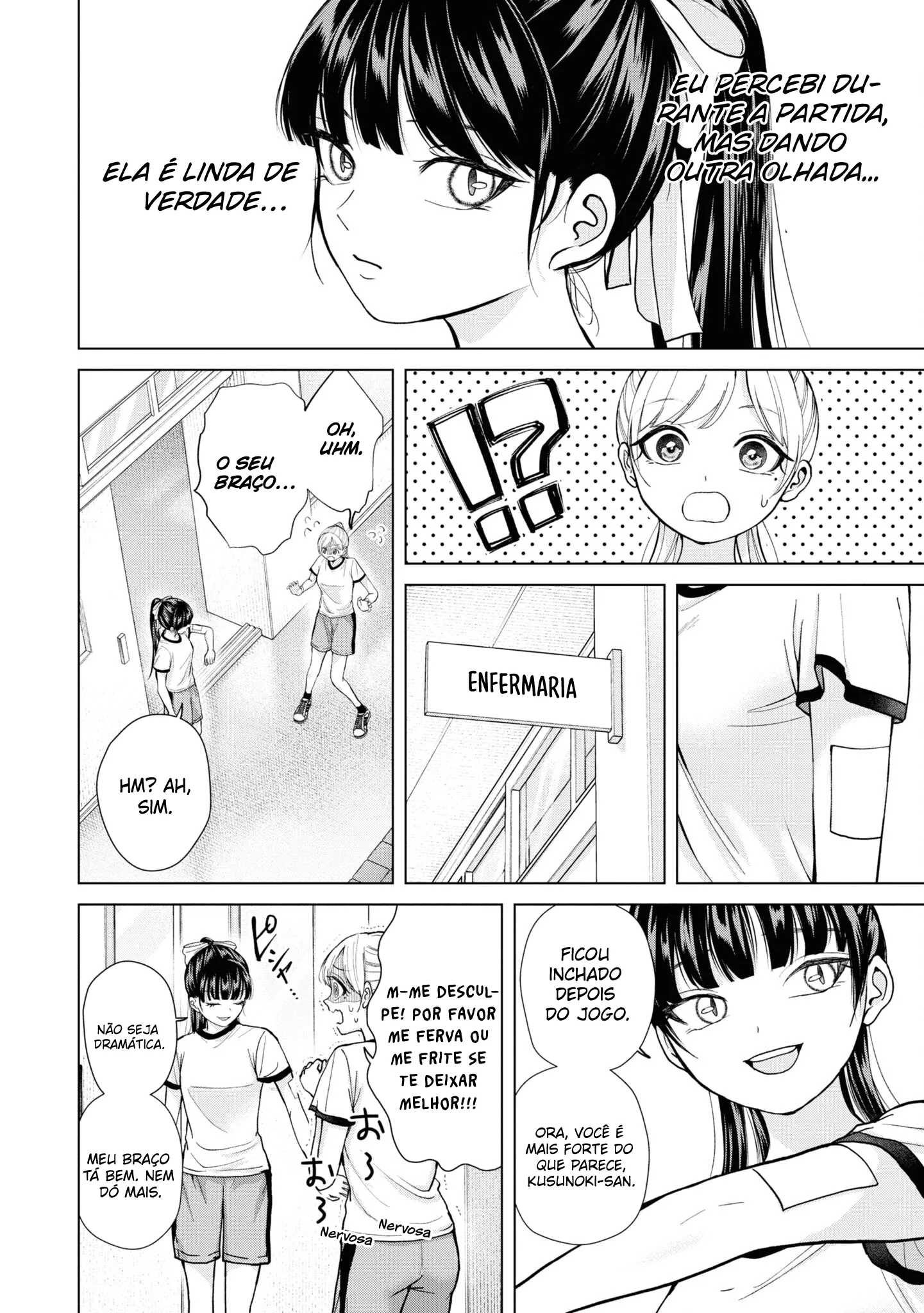 Kusunoki Fracassou em Estrear no Ensino Médio Capitulo 7 Pagina 23