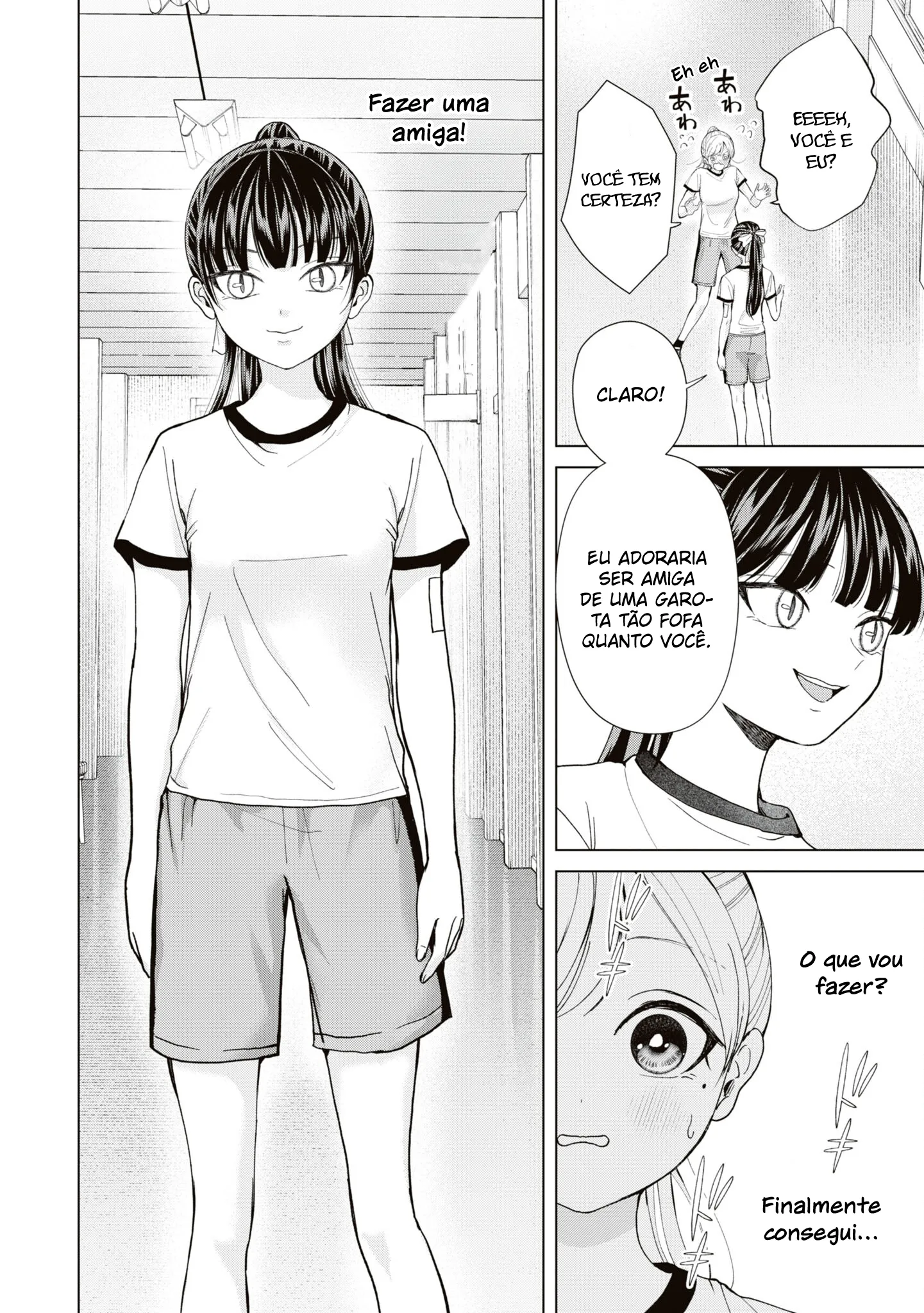 Kusunoki Fracassou em Estrear no Ensino Médio Capitulo 8 Pagina 3