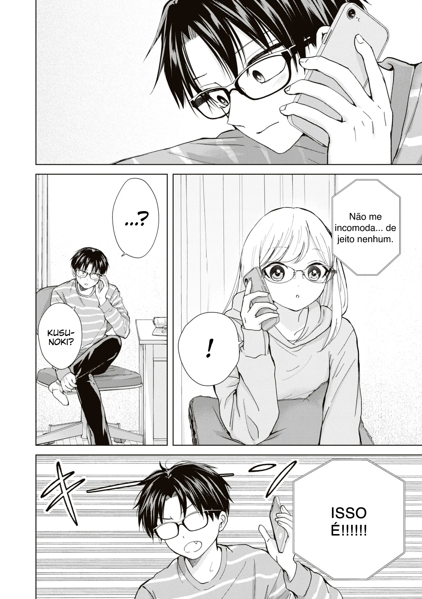 Kusunoki Fracassou em Estrear no Ensino Médio Capitulo 8 Pagina 13