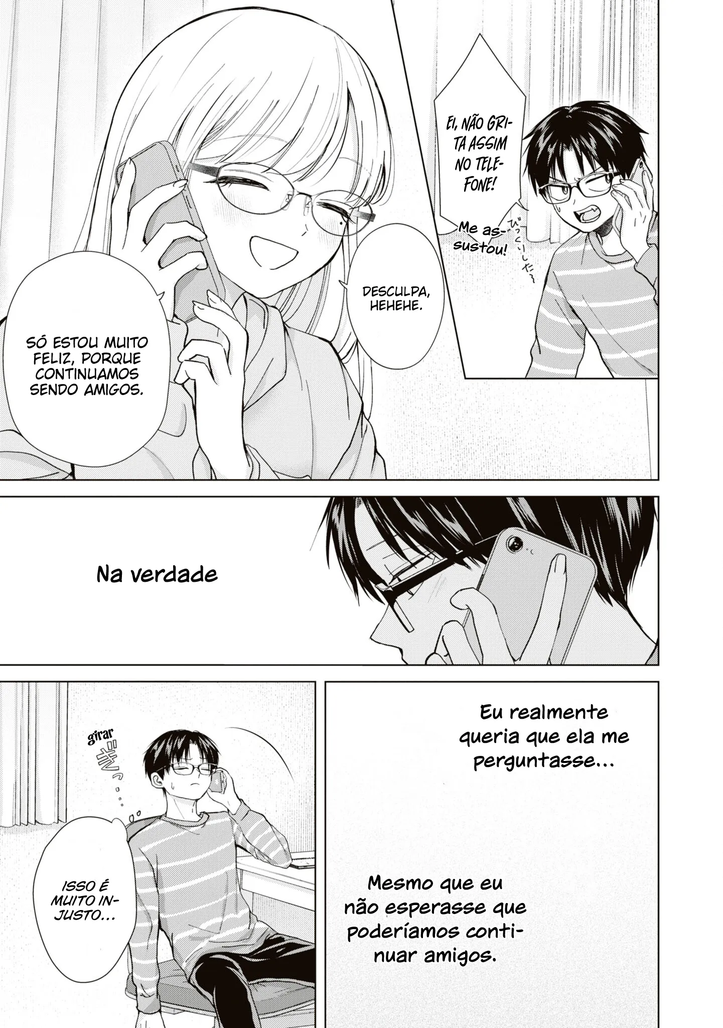 Kusunoki Fracassou em Estrear no Ensino Médio Capitulo 8 Pagina 14