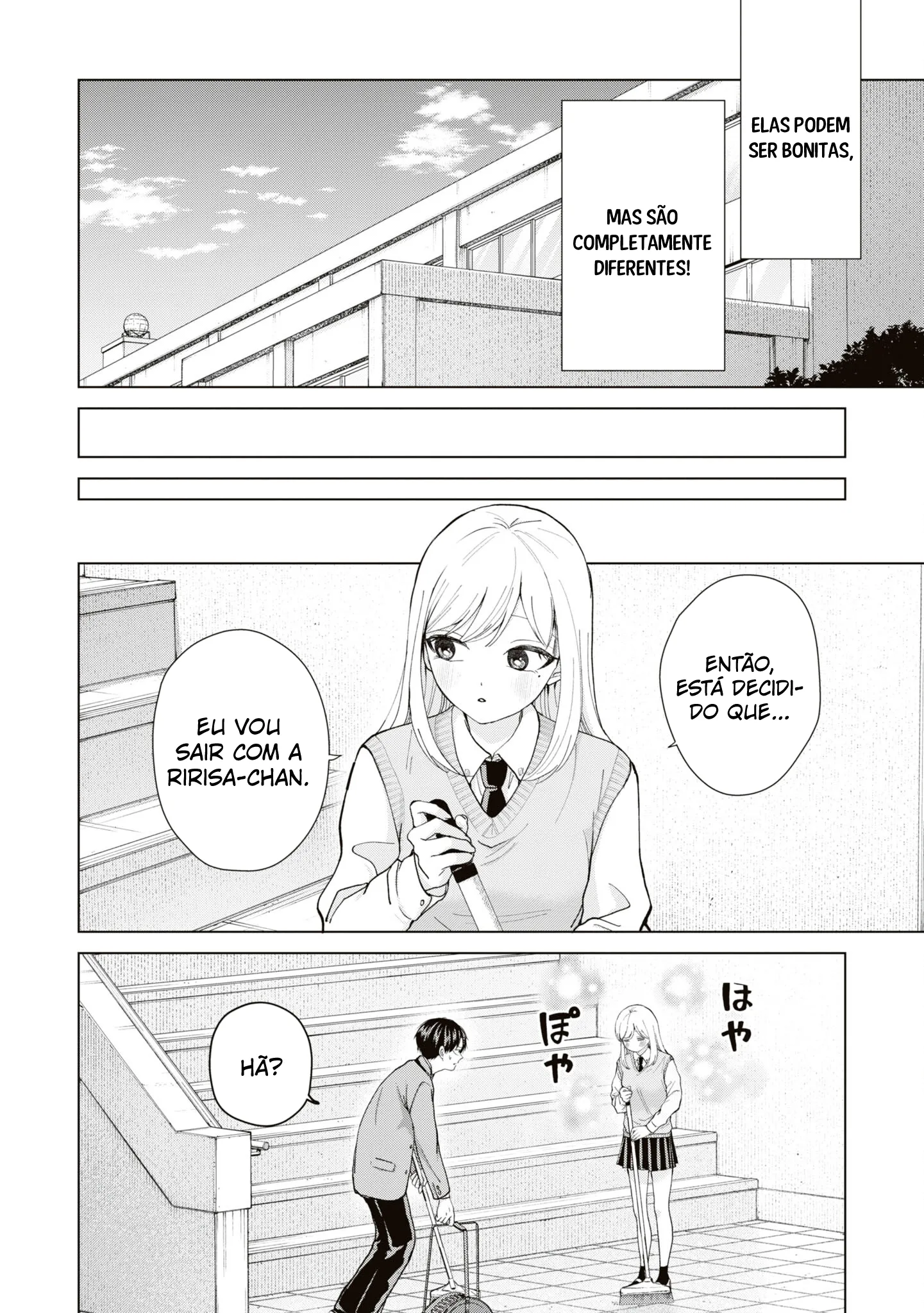 Kusunoki Fracassou em Estrear no Ensino Médio Capitulo 9 Pagina 7