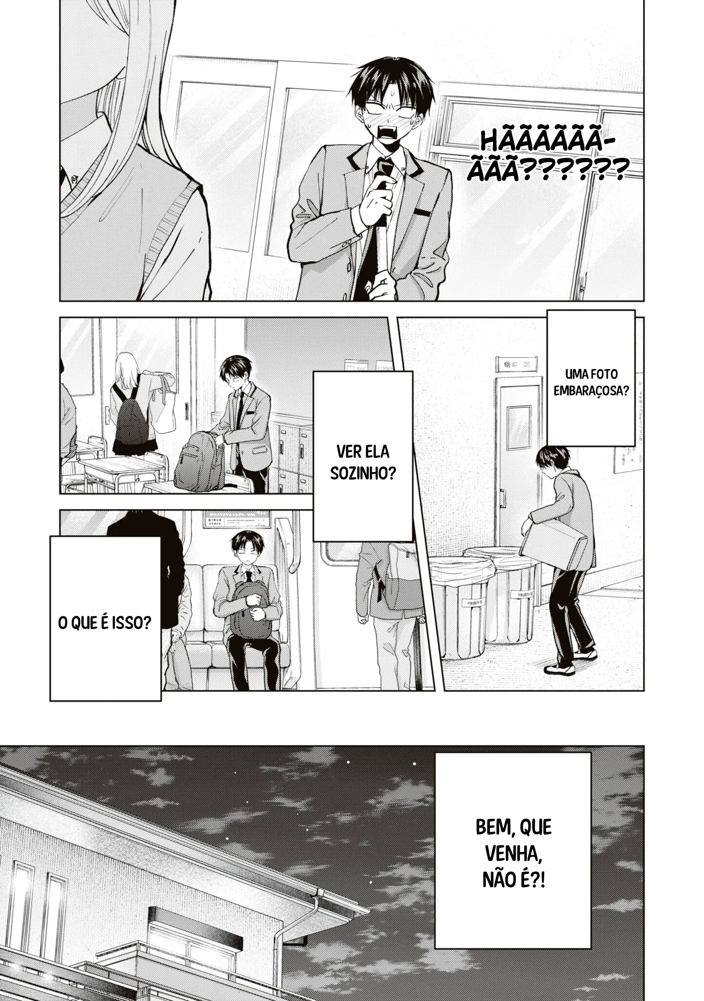 Kusunoki Fracassou em Estrear no Ensino Médio Capitulo 9 Pagina 14