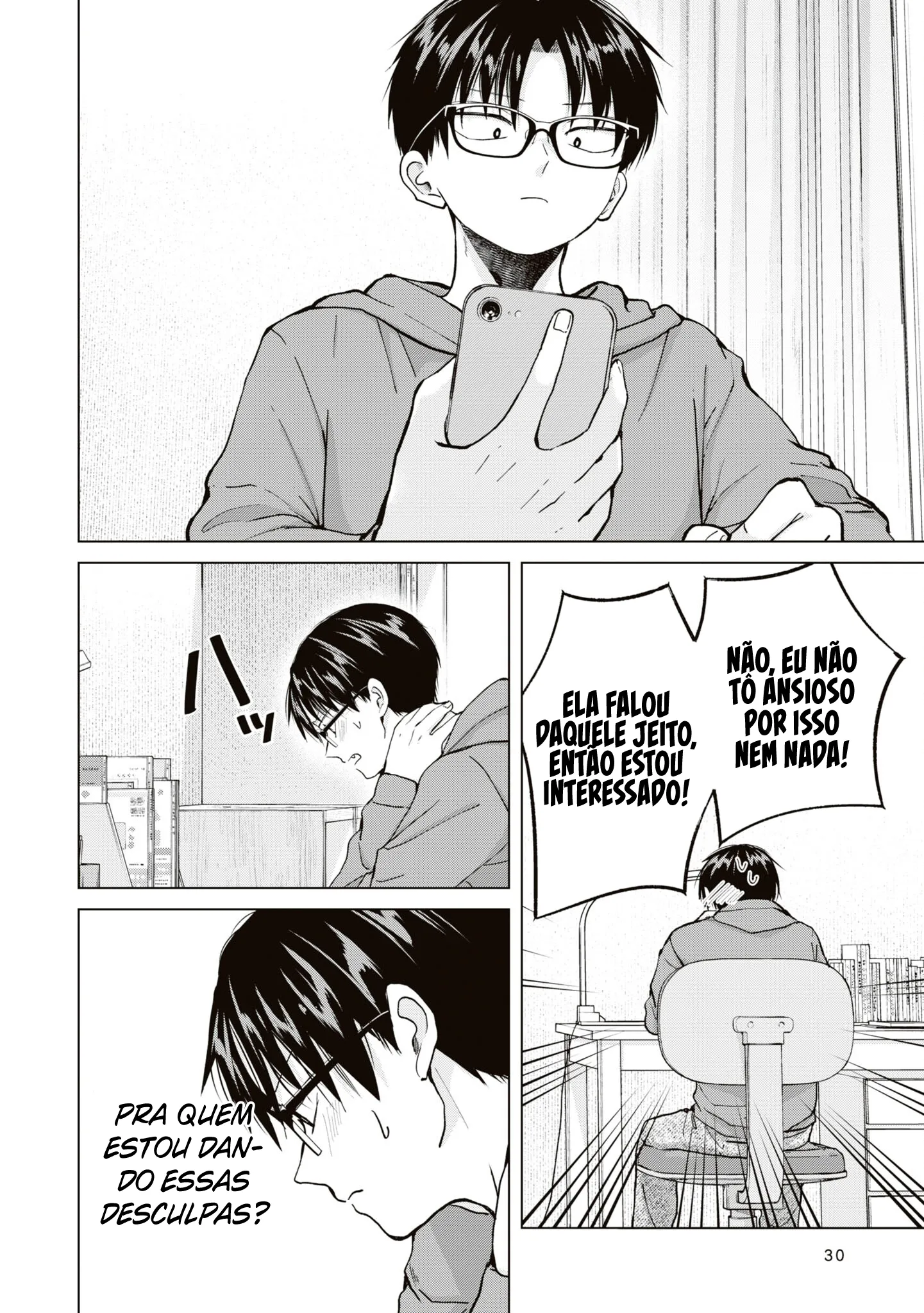 Kusunoki Fracassou em Estrear no Ensino Médio Capitulo 9 Pagina 15