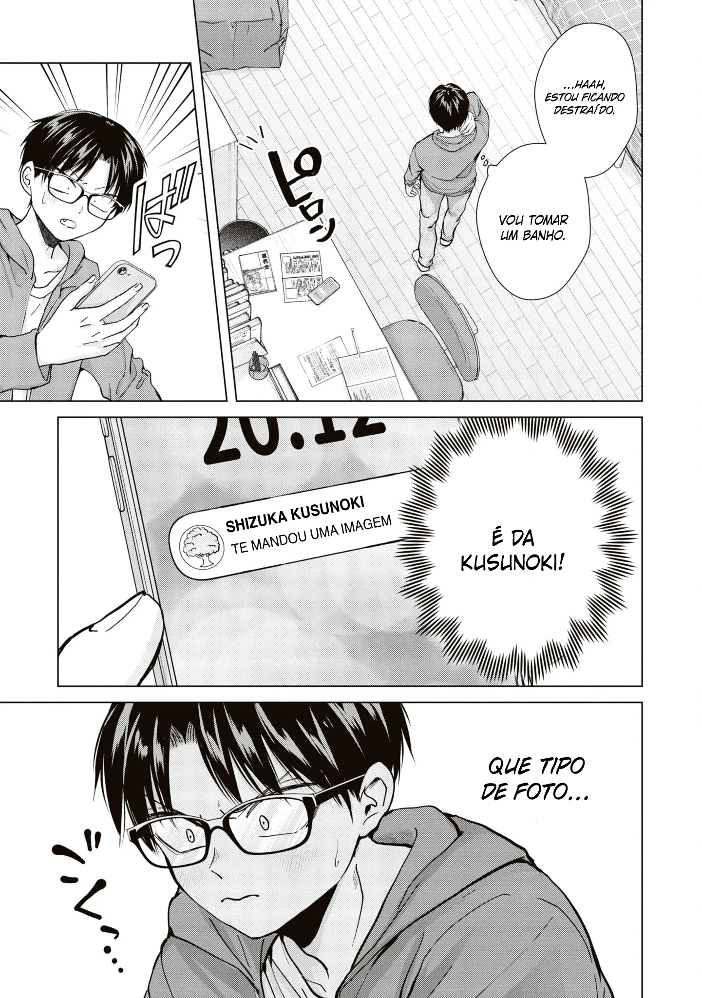 Kusunoki Fracassou em Estrear no Ensino Médio Capitulo 9 Pagina 16