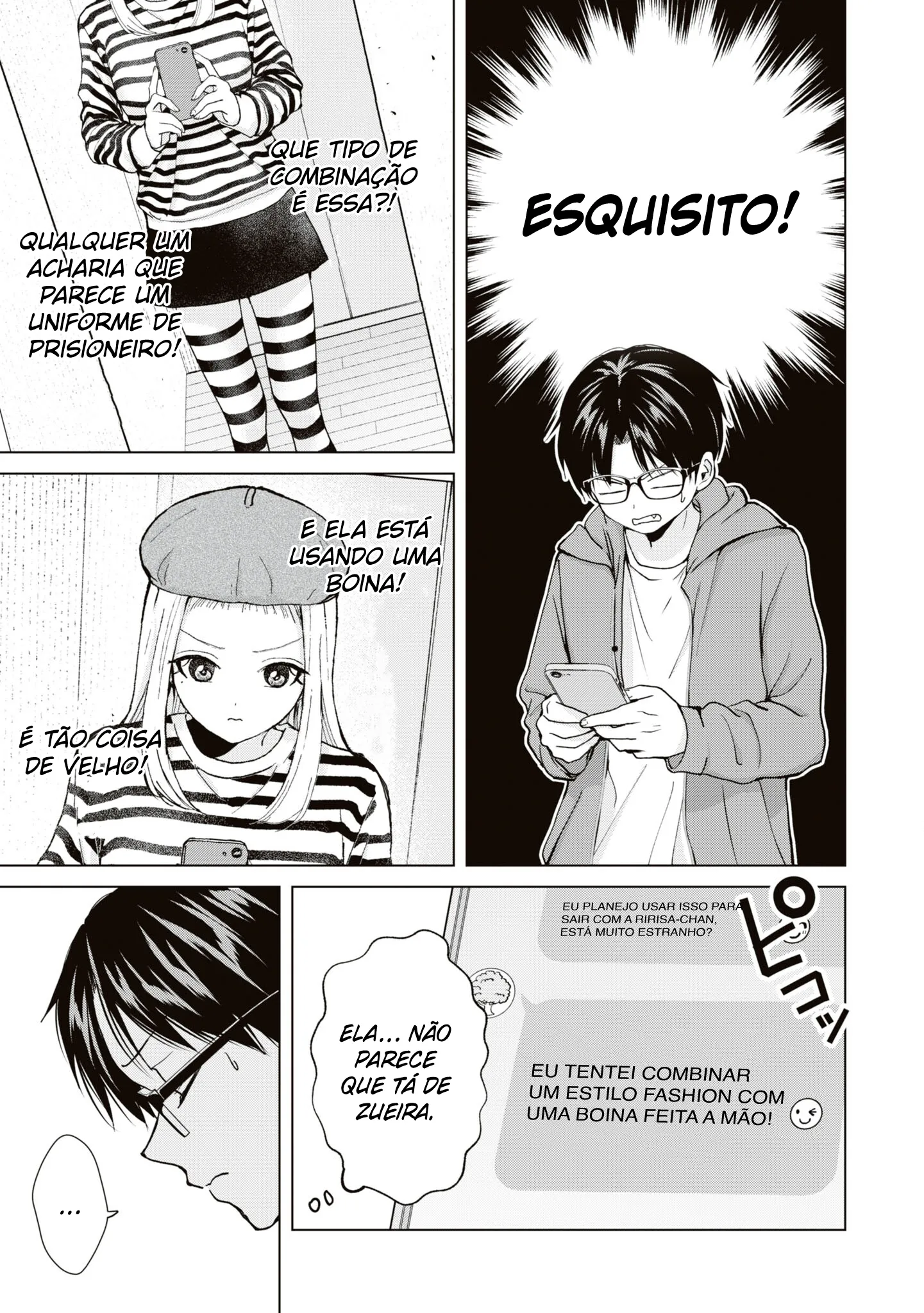 Kusunoki Fracassou em Estrear no Ensino Médio Capitulo 9 Pagina 18
