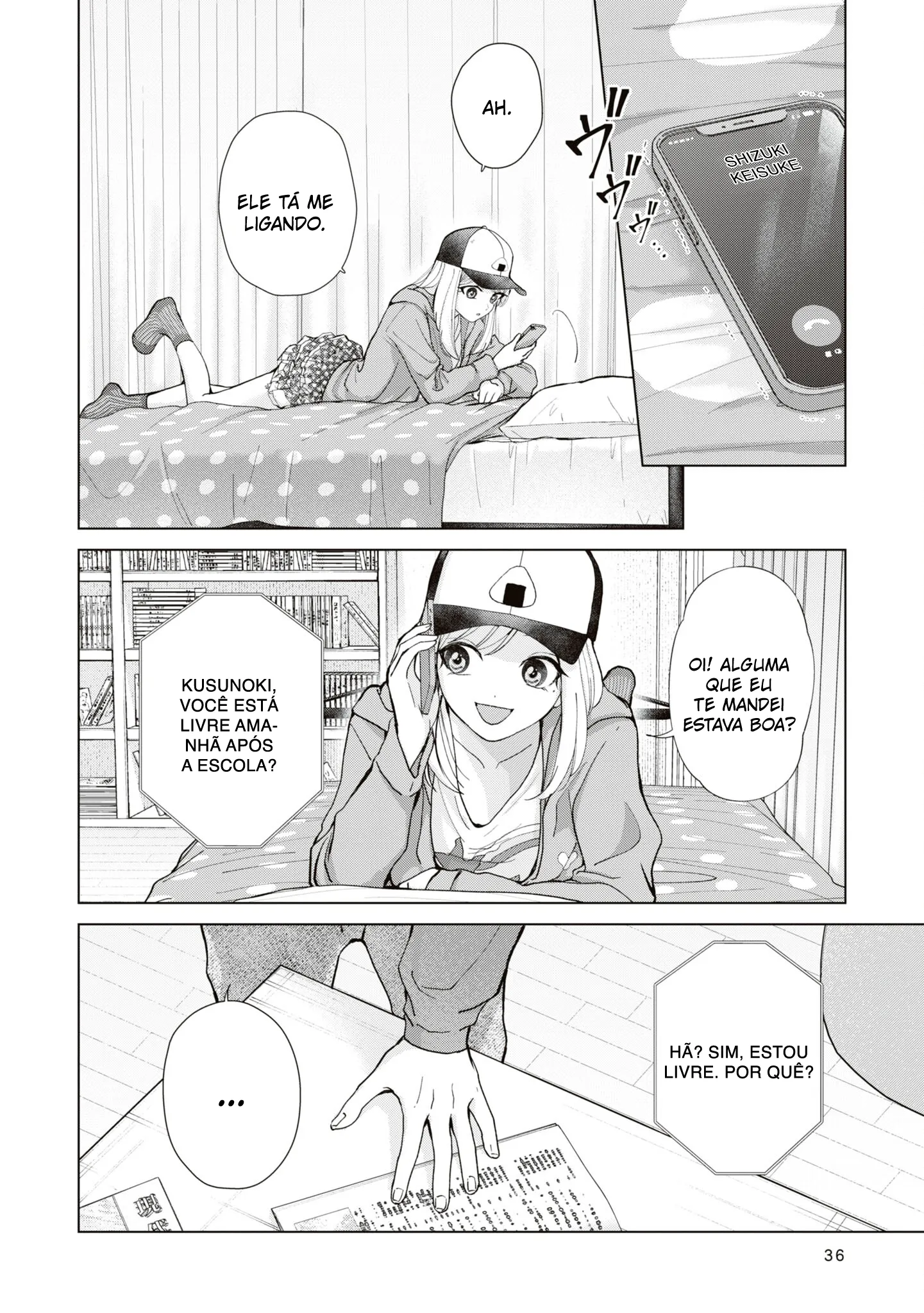 Kusunoki Fracassou em Estrear no Ensino Médio Capitulo 9 Pagina 21