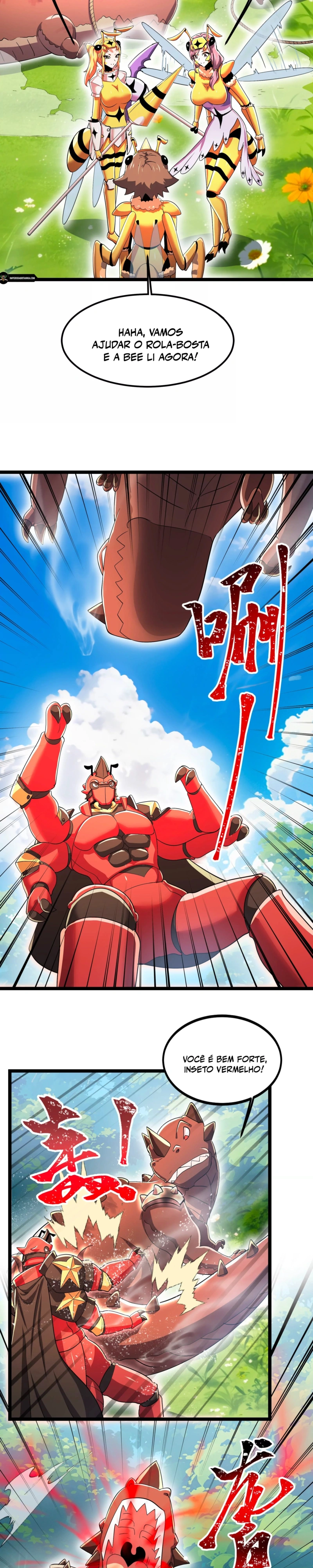 Meu Clone é o Rei dos Insetos Espaciais Capitulo 15 Pagina 13