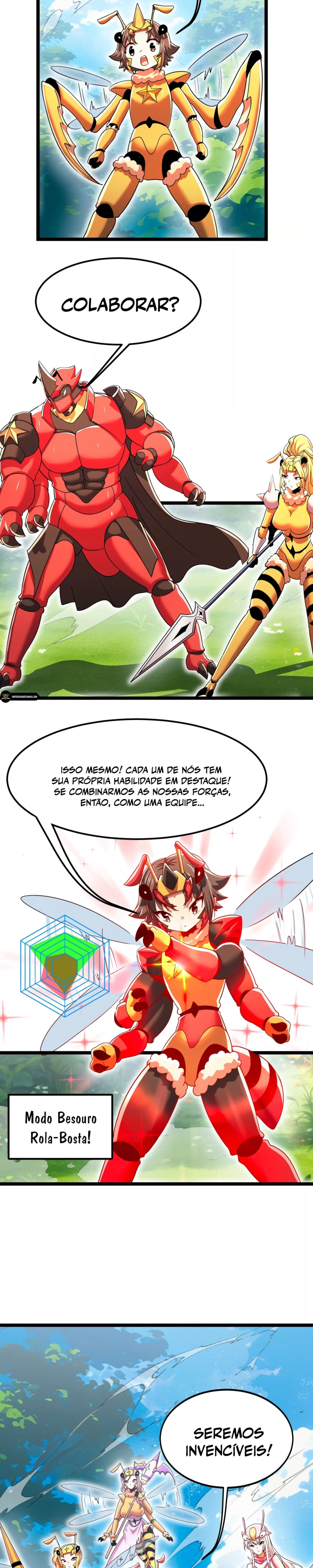 Meu Clone é o Rei dos Insetos Espaciais Capitulo 15 Pagina 21