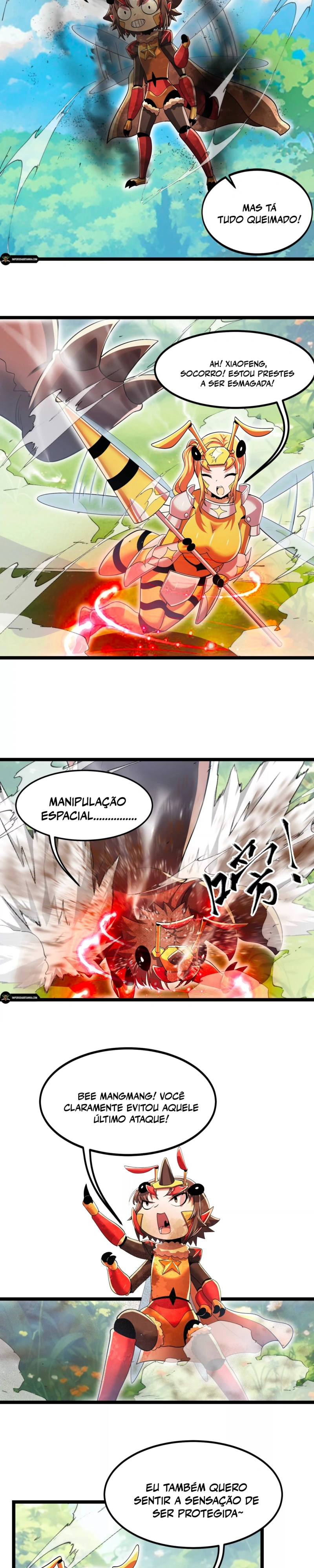 Meu Clone é o Rei dos Insetos Espaciais Capitulo 16 Pagina 11