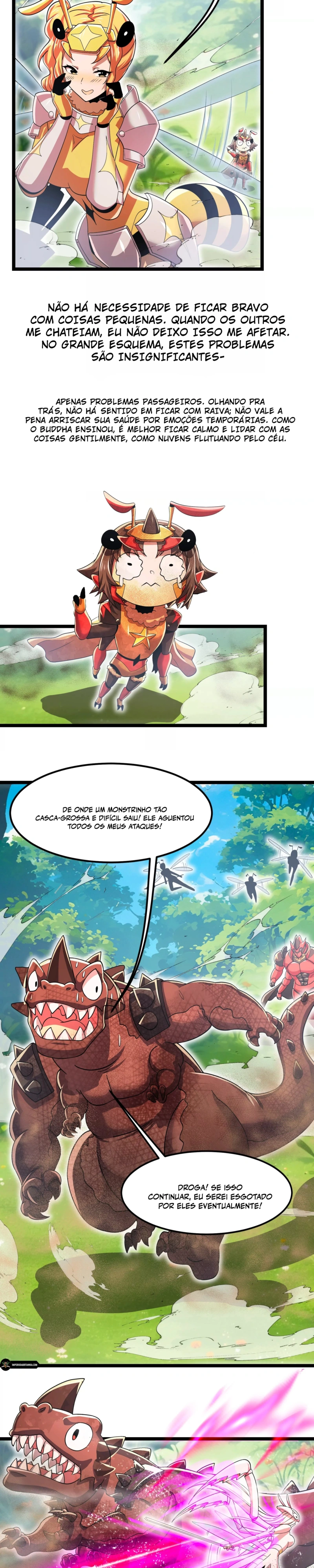 Meu Clone é o Rei dos Insetos Espaciais Capitulo 16 Pagina 12