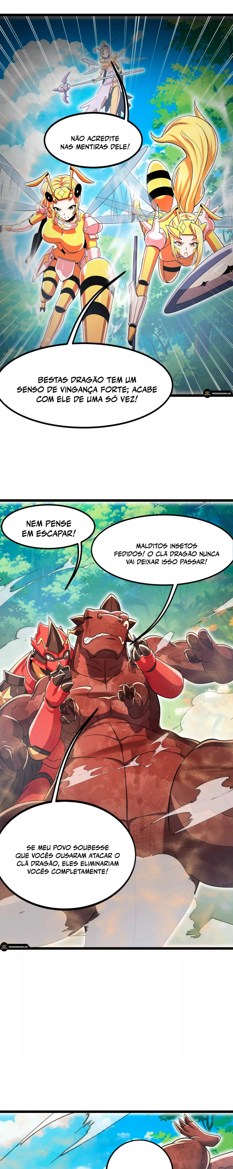 Meu Clone é o Rei dos Insetos Espaciais Capitulo 16 Pagina 14