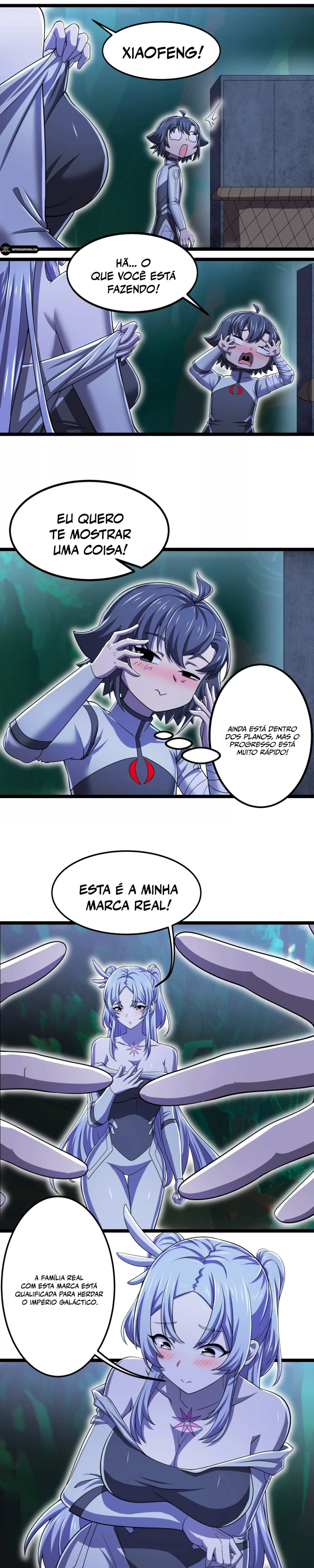 Meu Clone é o Rei dos Insetos Espaciais Capitulo 17 Pagina 12