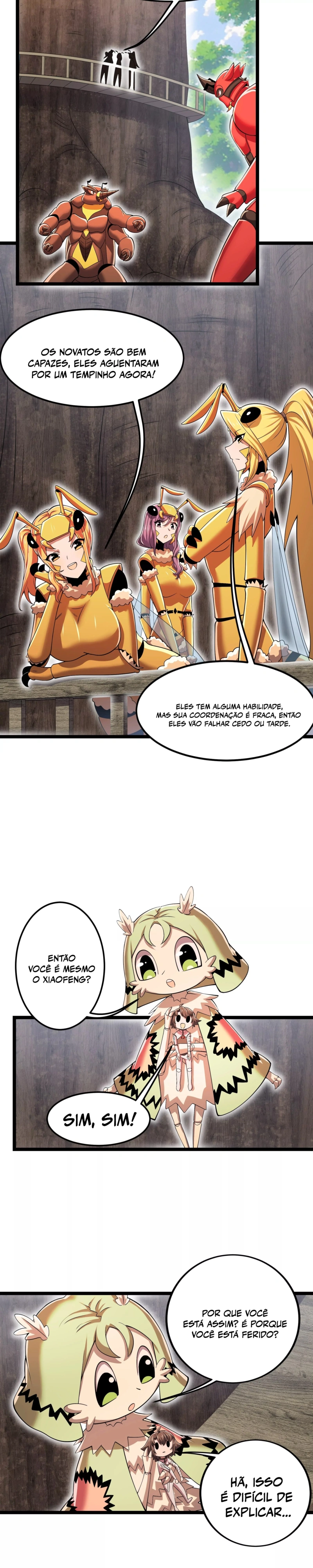 Meu Clone é o Rei dos Insetos Espaciais Capitulo 18 Pagina 12