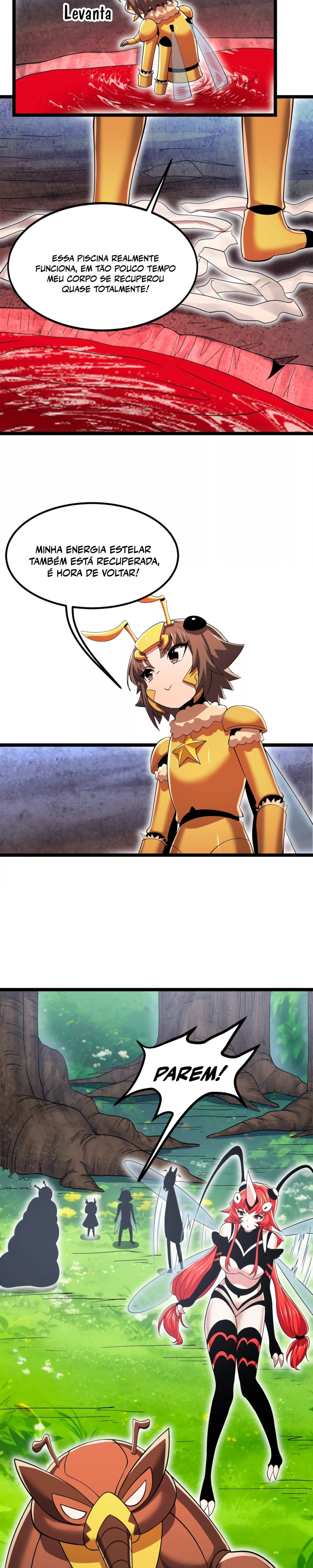 Meu Clone é o Rei dos Insetos Espaciais Capitulo 18 Pagina 15