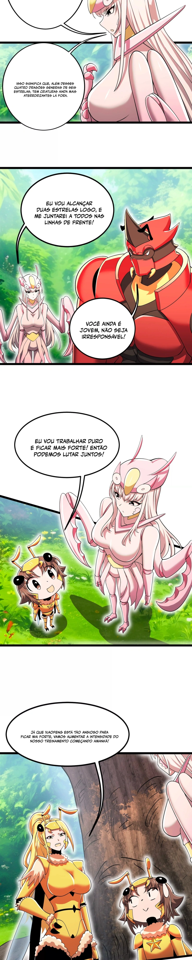 Meu Clone é o Rei dos Insetos Espaciais Capitulo 19 Pagina 12