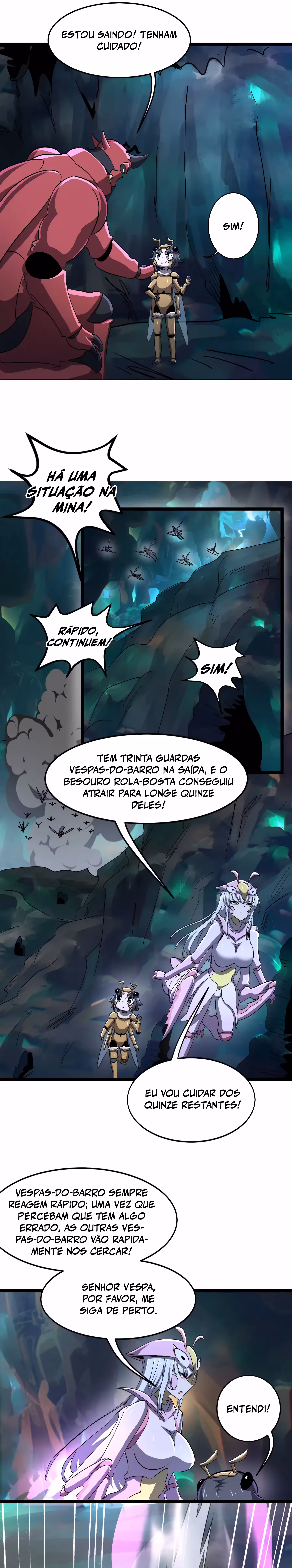 Meu Clone é o Rei dos Insetos Espaciais Capitulo 7 Pagina 12