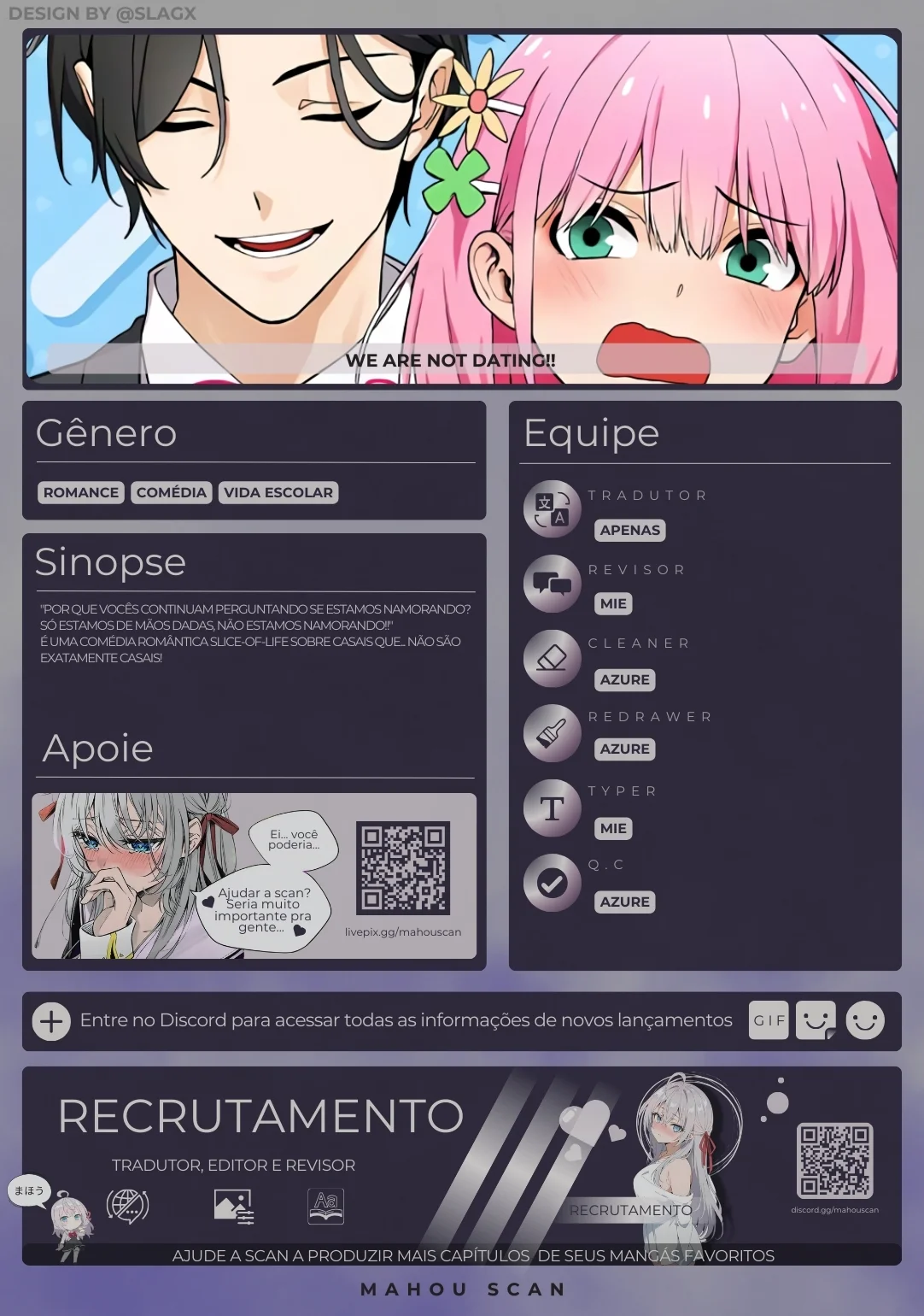 Nós não estamos namorando!! Capitulo 17 Pagina 1