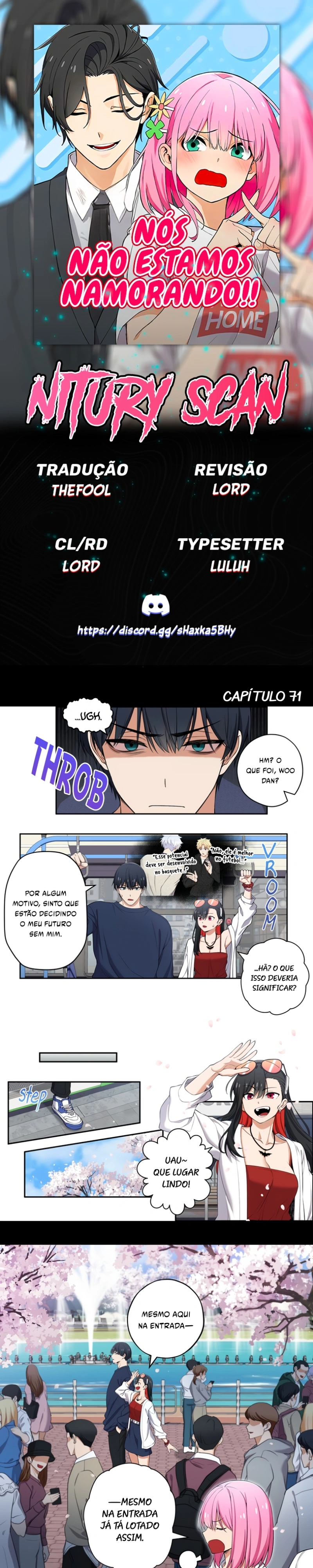 Nós não estamos namorando!! Capitulo 71 Pagina 1