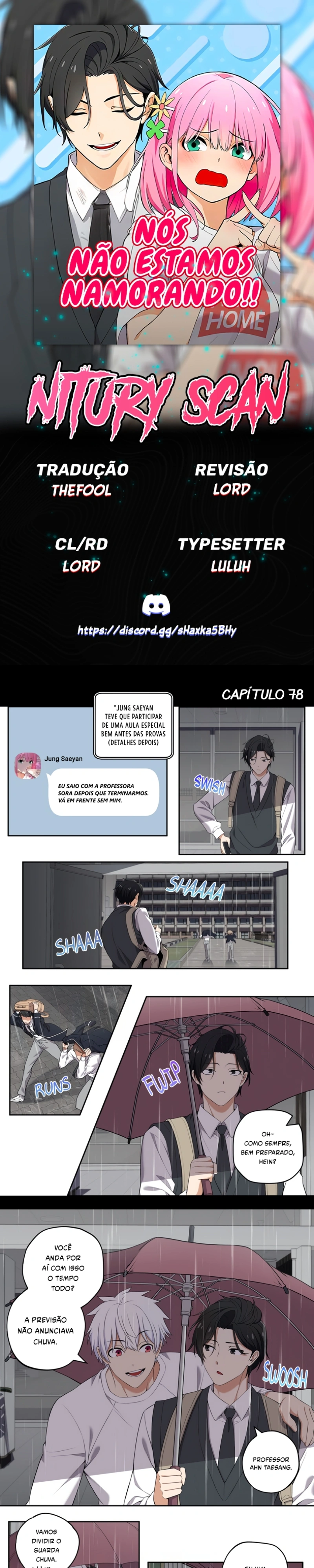 Nós não estamos namorando!! Capitulo 78 Pagina 1