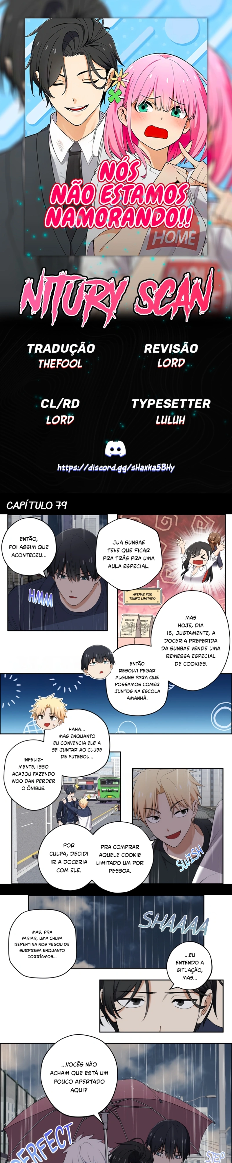 Nós não estamos namorando!! Capitulo 79 Pagina 1