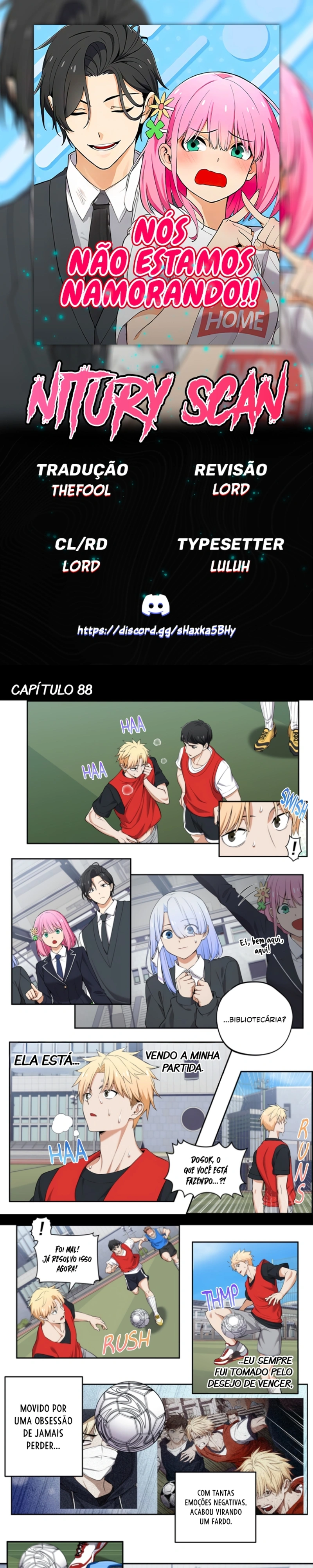 Nós não estamos namorando!! Capitulo 88 Pagina 1