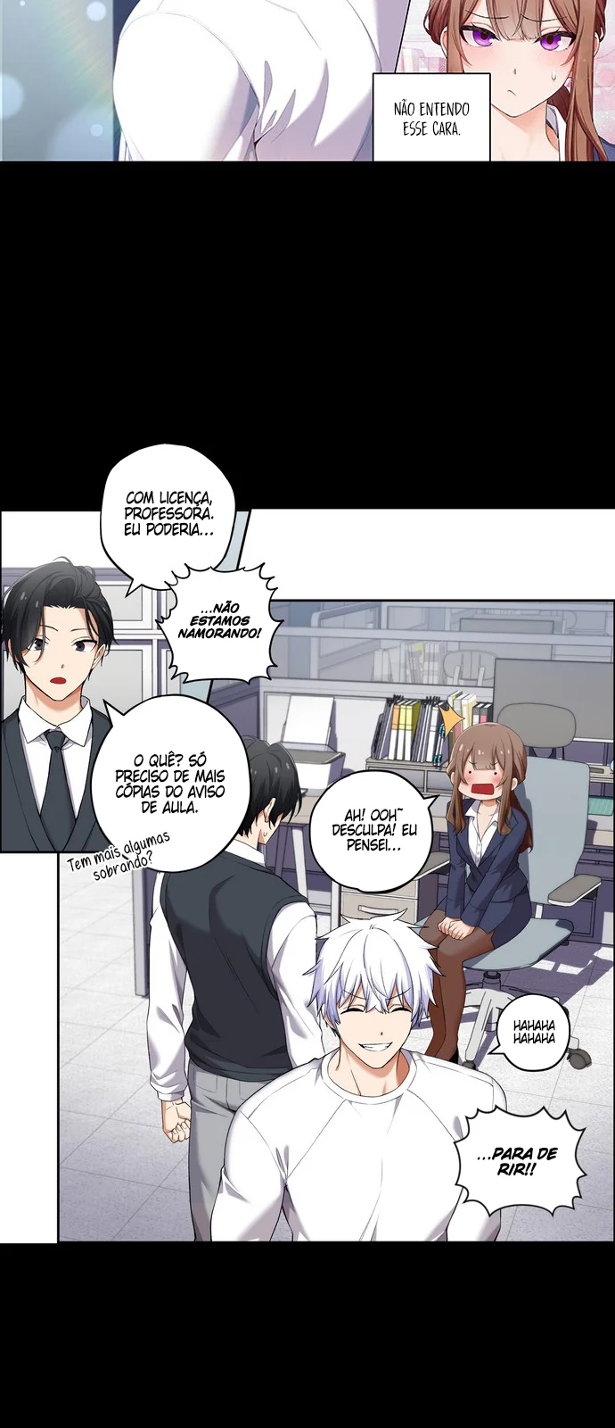 Nós não estamos namorando!! Capitulo 9 Pagina 5