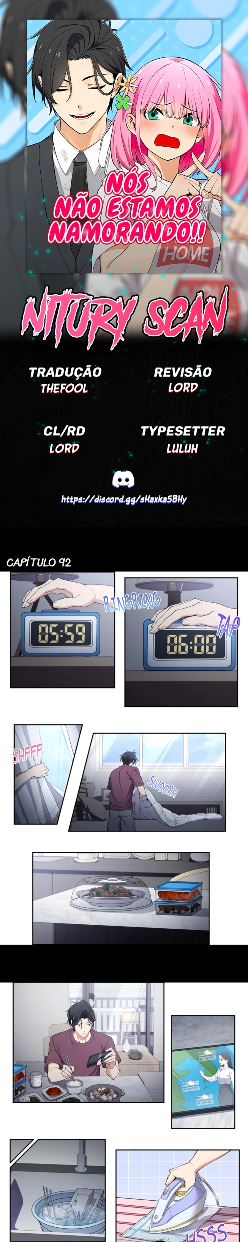 Nós não estamos namorando!! Capitulo 92 Pagina 1