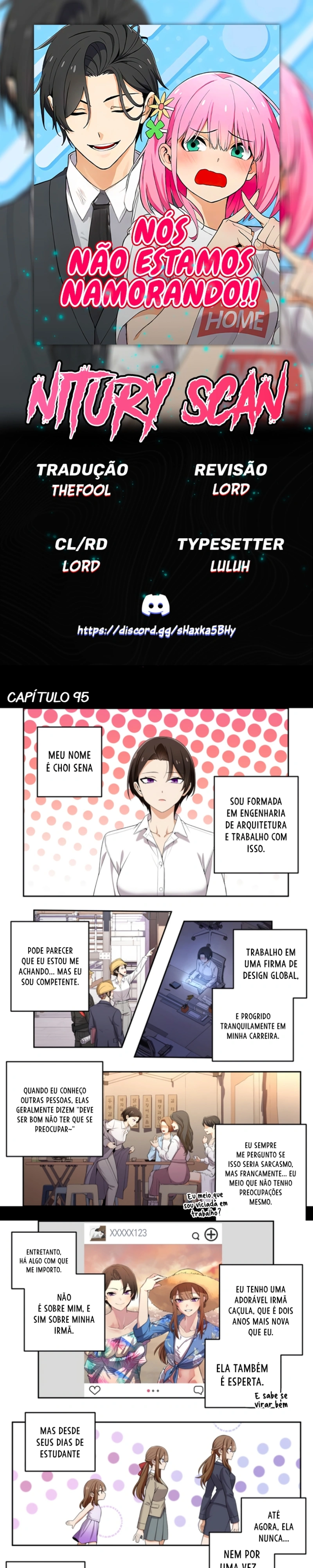 Nós não estamos namorando!! Capitulo 95 Pagina 1