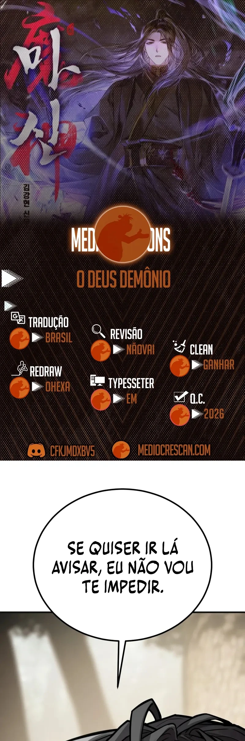 O Deus Demônio Capitulo 14 Pagina 1