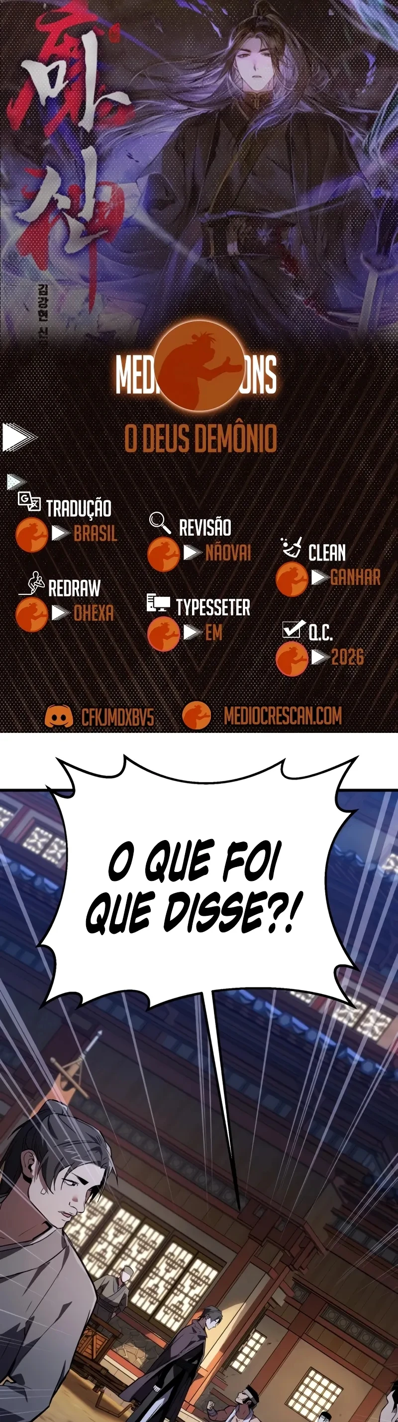 O Deus Demônio Capitulo 5 Pagina 1