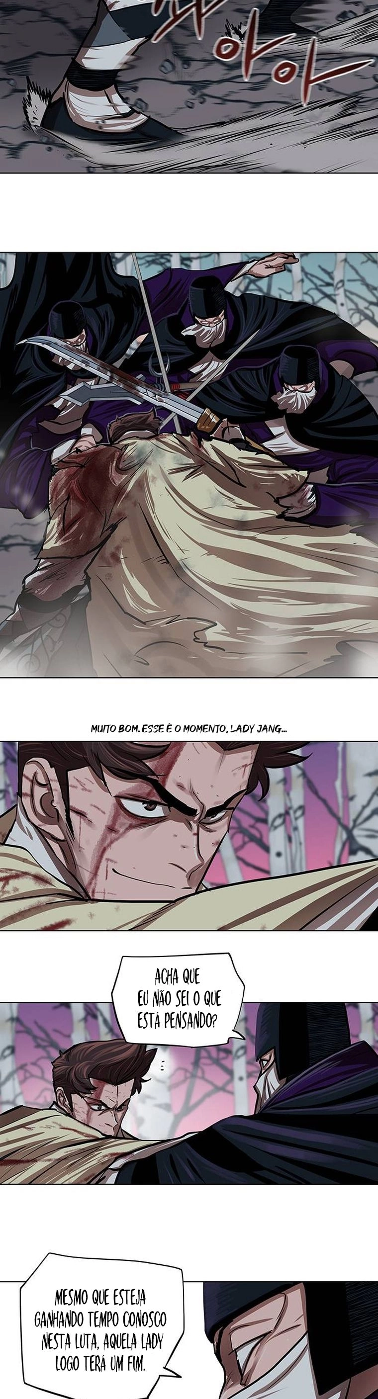 O Guerreiro de Escolta da Família Jang Capitulo 102 Pagina 20