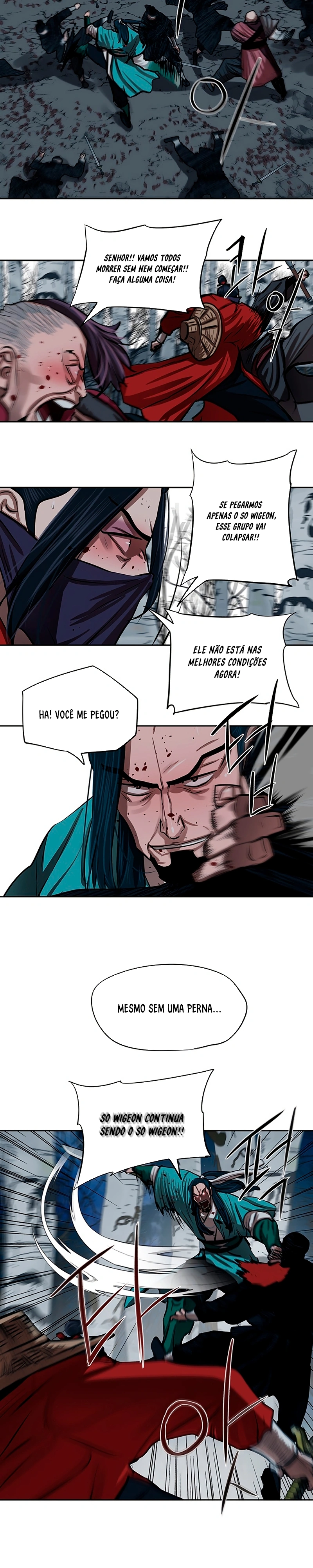 O Guerreiro de Escolta da Família Jang Capitulo 134 Pagina 4