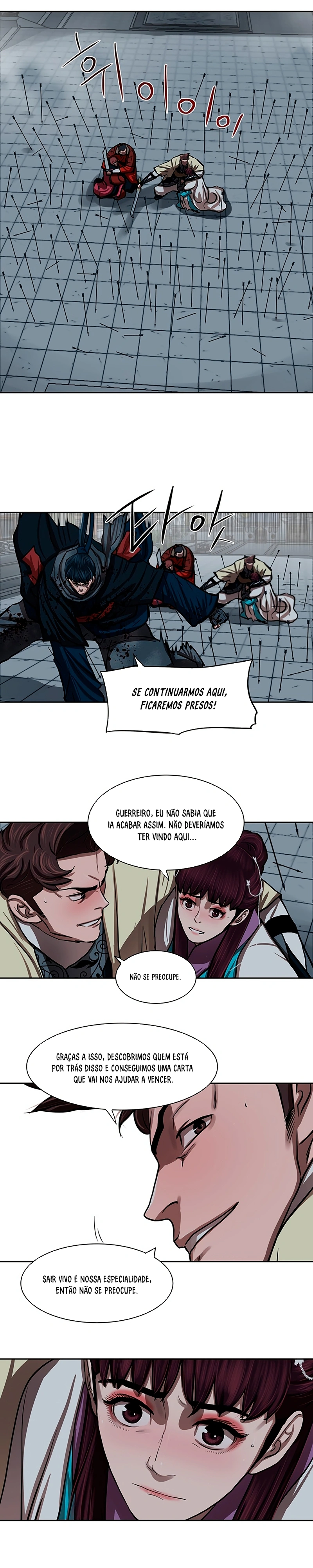 O Guerreiro de Escolta da Família Jang Capitulo 134 Pagina 12