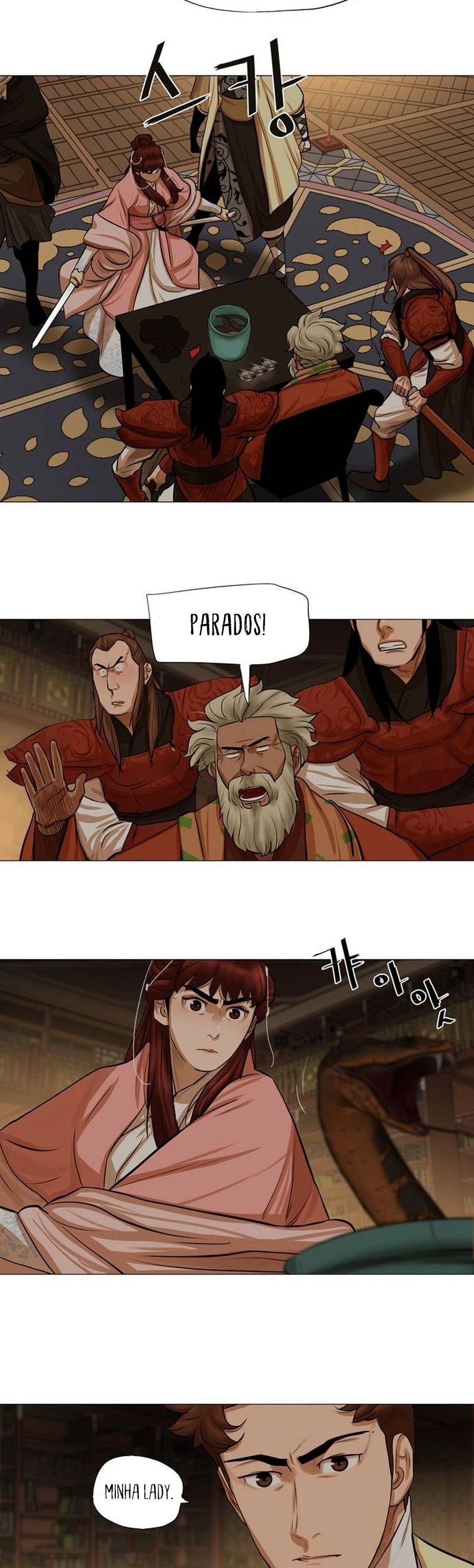 O Guerreiro de Escolta da Família Jang Capitulo 37 Pagina 16