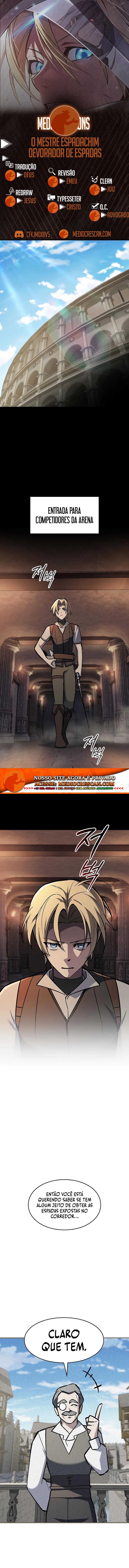 Mestre Espadachim Devorador de Espadas Capitulo 14 Pagina 1