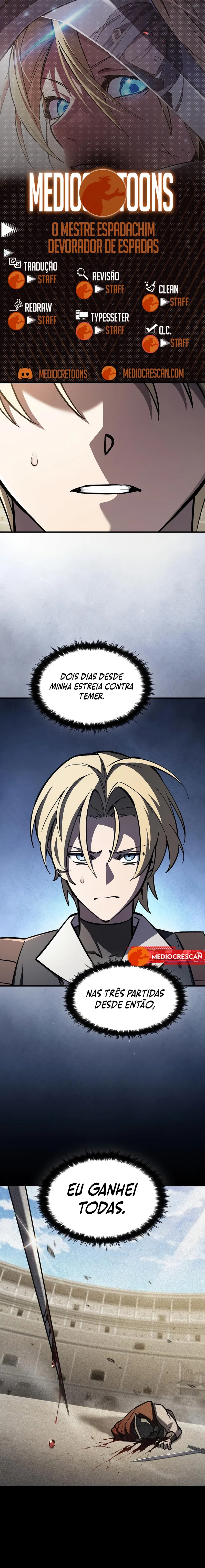 Mestre Espadachim Devorador de Espadas Capitulo 16 Pagina 1