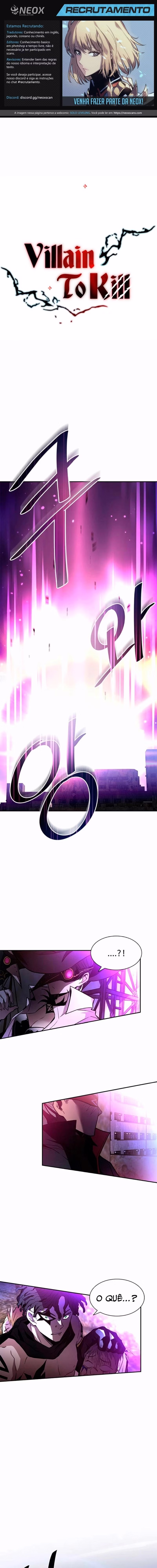 O Vilão a ser Morto Capitulo 12 Pagina 1