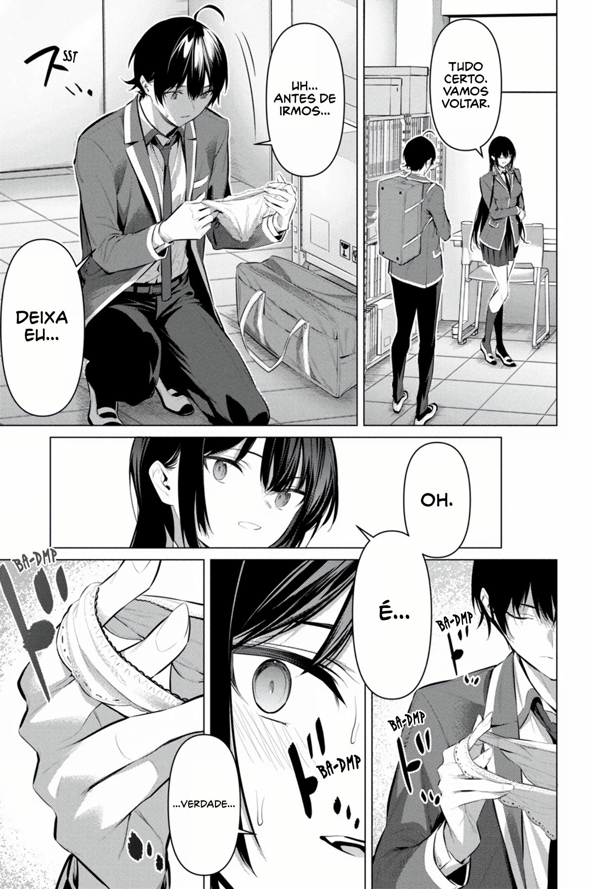 Please Put Them On, Takamine-san Capitulo 52 Pagina 18