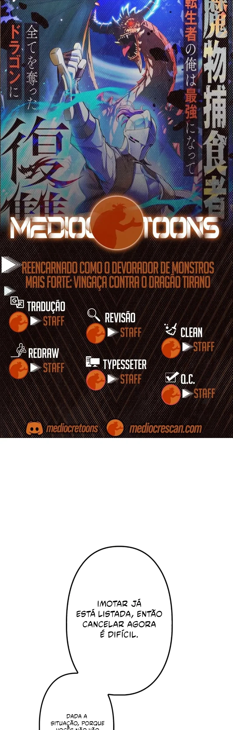Reencarnado Como o Devorador de Monstros Mais Forte: Vingança Contra o Dragão Tirano Capitulo 14 Pagina 1