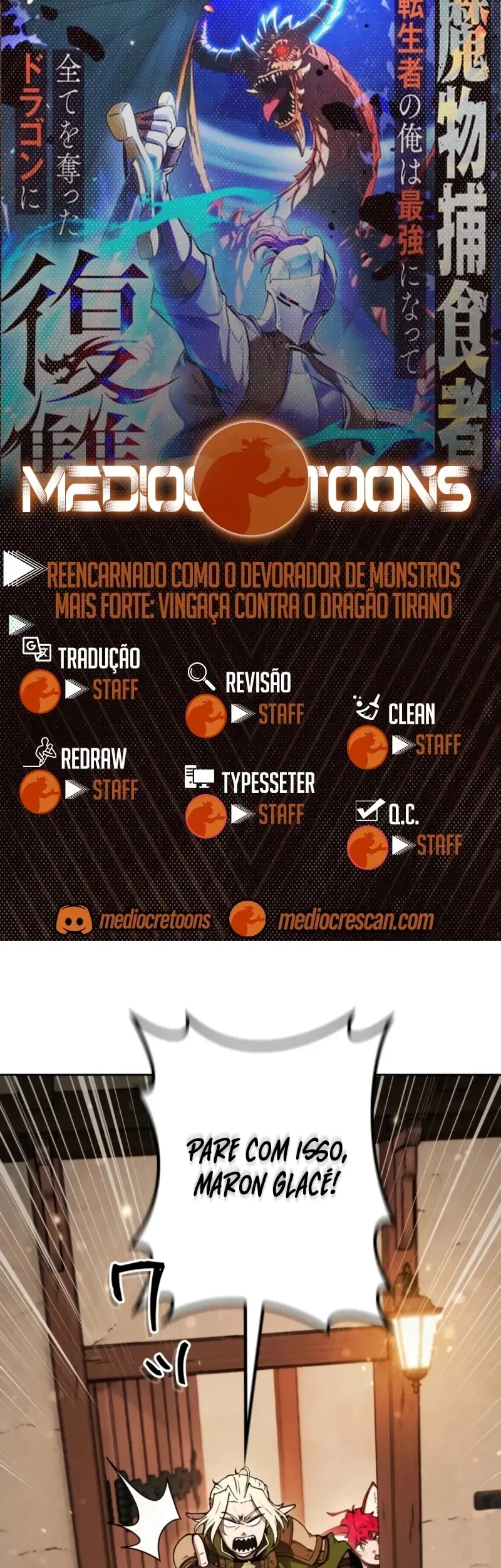 Reencarnado Como o Devorador de Monstros Mais Forte: Vingança Contra o Dragão Tirano Capitulo 15 Pagina 1