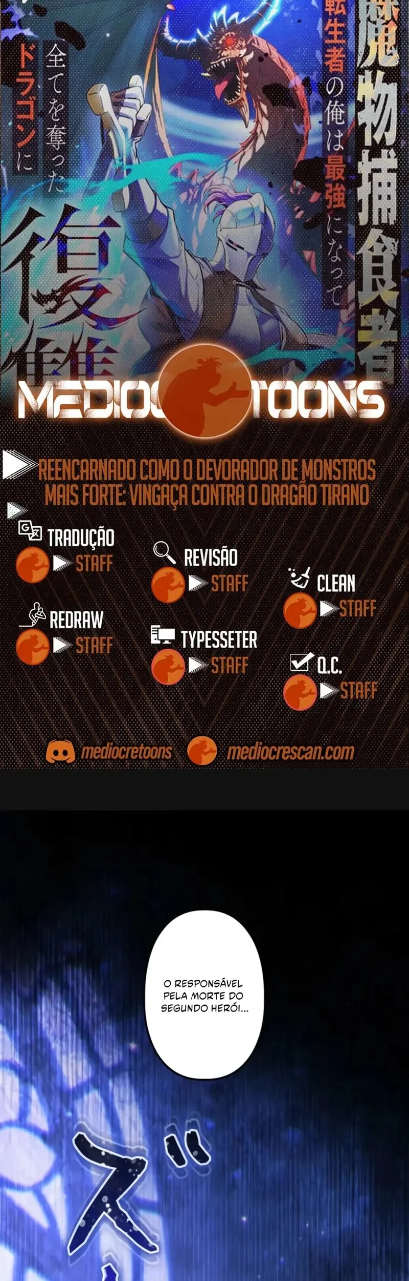 Reencarnado Como o Devorador de Monstros Mais Forte: Vingança Contra o Dragão Tirano Capitulo 22 Pagina 2