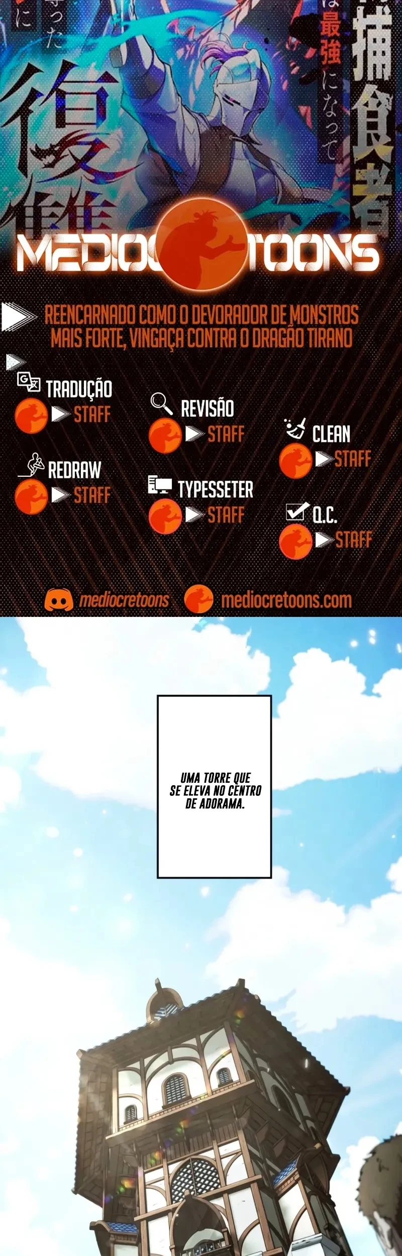 Reencarnado Como o Devorador de Monstros Mais Forte: Vingança Contra o Dragão Tirano Capitulo 4 Pagina 1