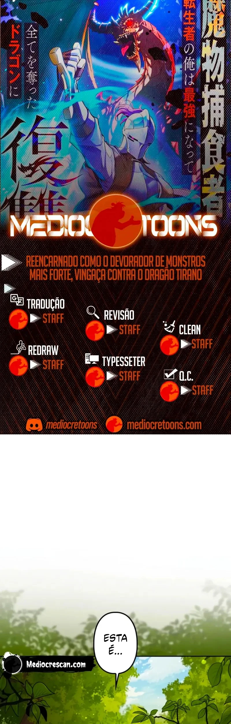 Reencarnado Como o Devorador de Monstros Mais Forte: Vingança Contra o Dragão Tirano Capitulo 5 Pagina 1