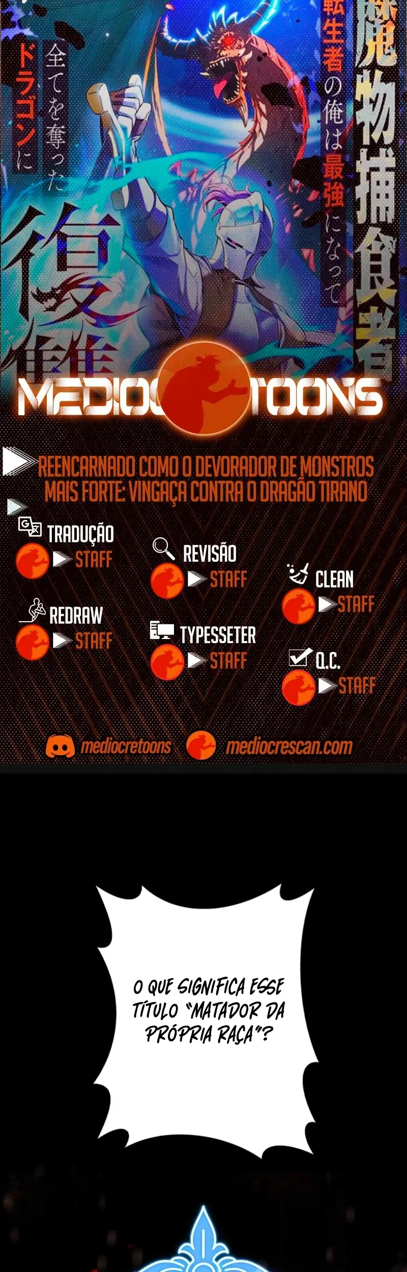Reencarnado Como o Devorador de Monstros Mais Forte: Vingança Contra o Dragão Tirano Capitulo 9 Pagina 1