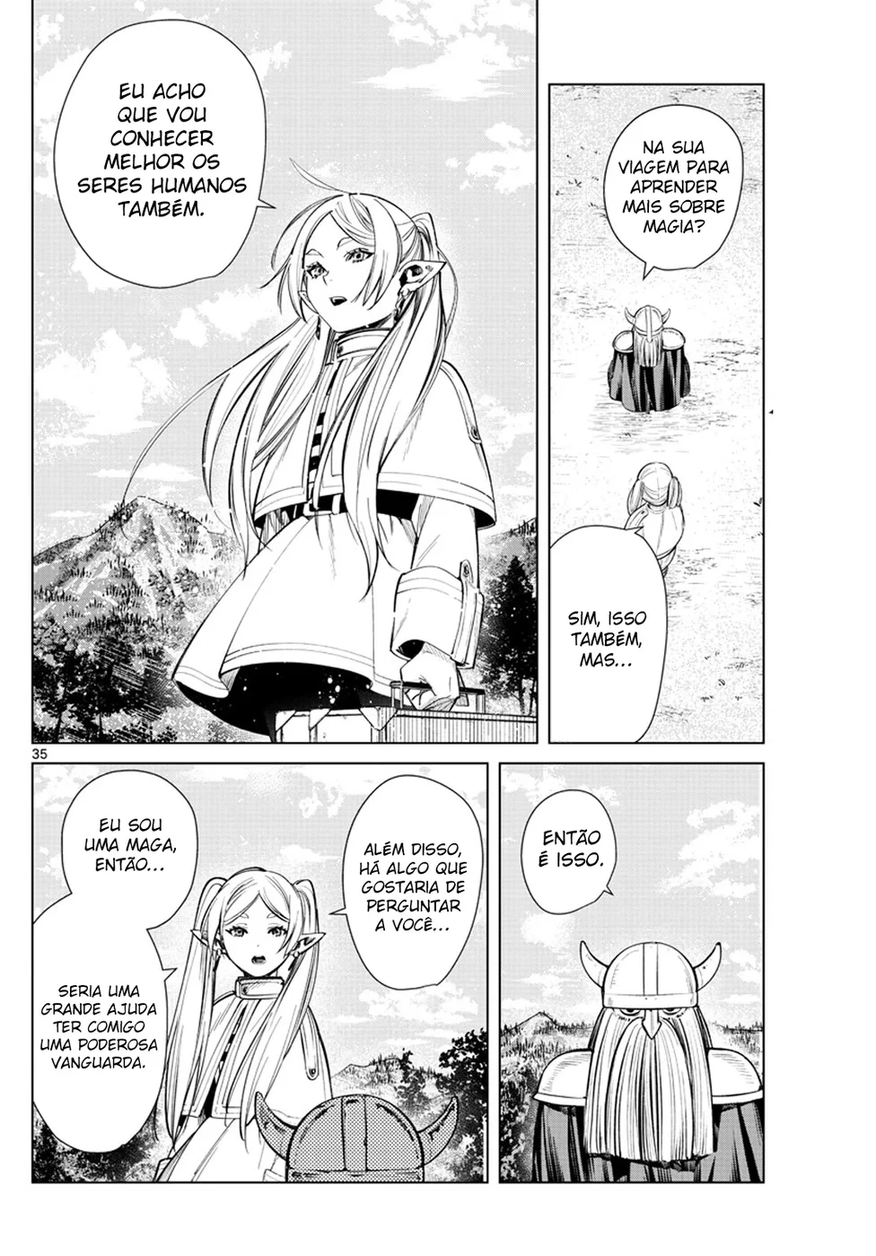 Sousou em Frieren Capitulo 1 Pagina 34