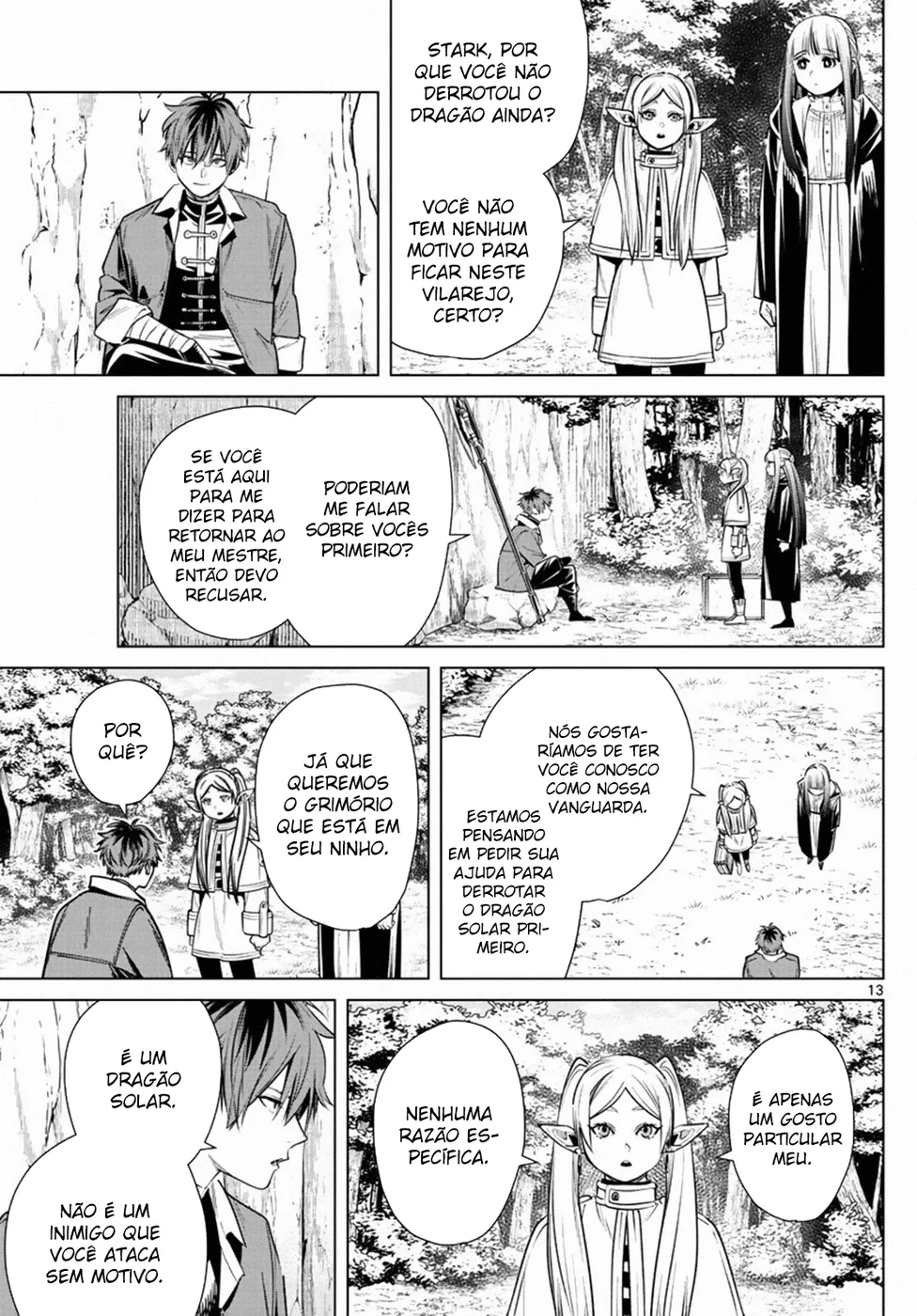 Sousou em Frieren Capitulo 10 Pagina 15