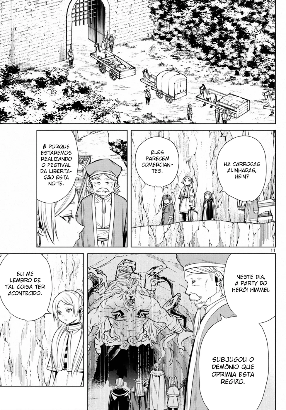 Sousou em Frieren Capitulo 13 Pagina 13