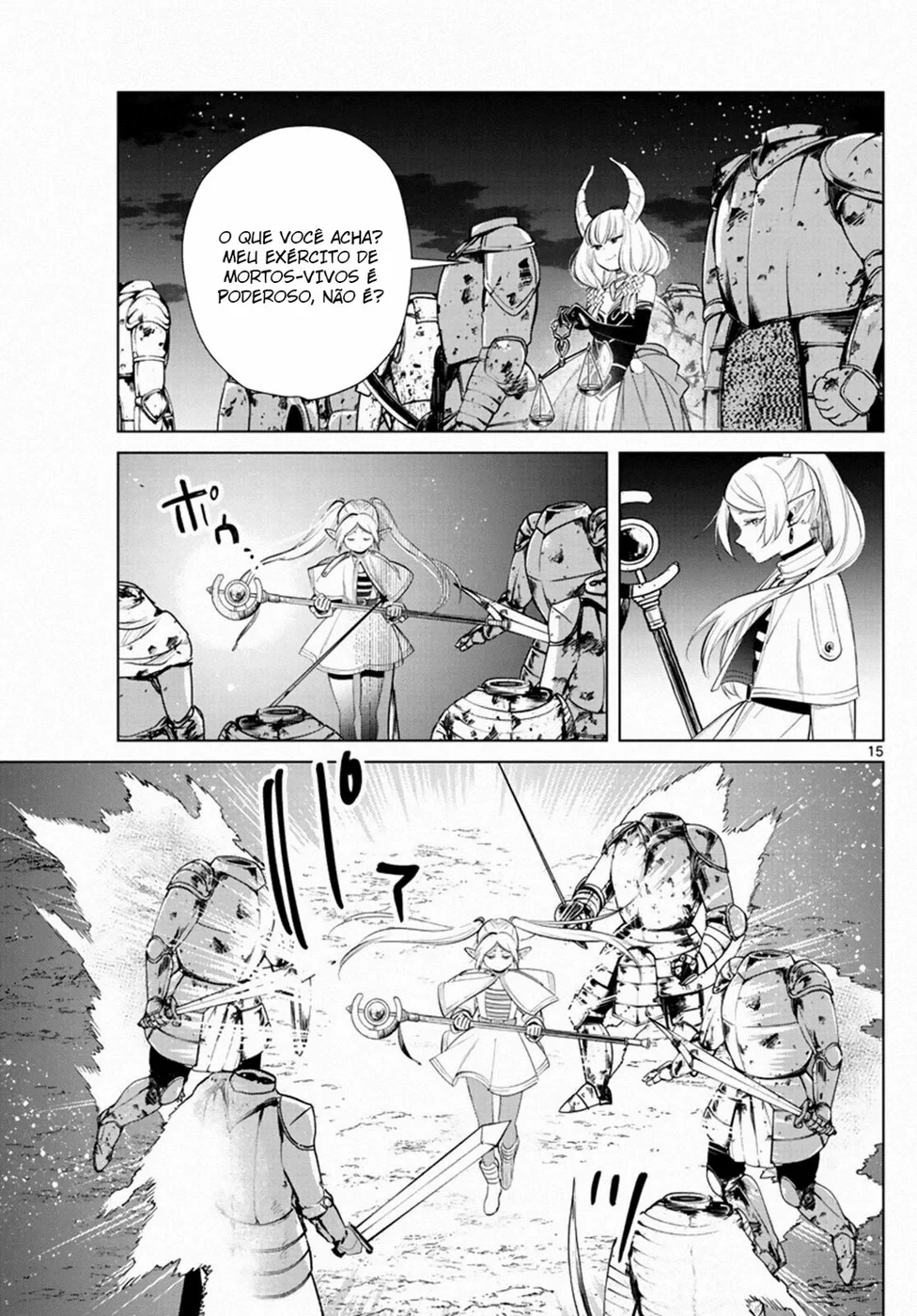 Sousou em Frieren Capitulo 18 Pagina 17