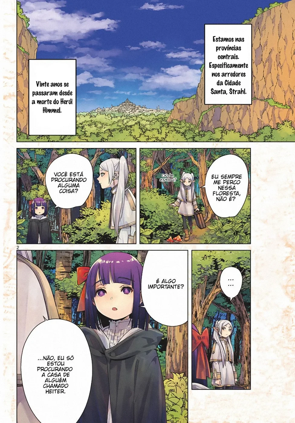 Sousou em Frieren Capitulo 2 Pagina 3