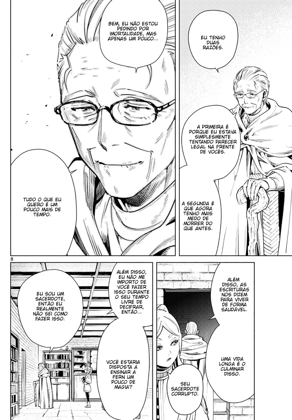 Sousou em Frieren Capitulo 2 Pagina 9